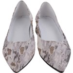 Cracked Marble Symphony Pattern Design Women s Block Heels 