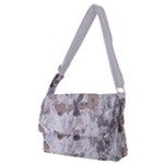 Cracked Marble Symphony Pattern Design Full Print Messenger Bag (M)