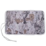 Cracked Marble Symphony Pattern Design Pen Storage Case (S)