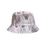 Cracked Marble Symphony Pattern Design Inside Out Bucket Hat (Kids)