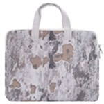 Cracked Marble Symphony Pattern Design MacBook Pro 15  Double Pocket Laptop Bag 