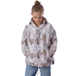 Cracked Marble Symphony Pattern Design Kids  Oversized Hoodie