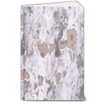 Cracked Marble Symphony Pattern Design 8  x 10  Hardcover Notebook