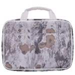 Cracked Marble Symphony Pattern Design Travel Toiletry Bag With Hanging Hook