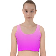 Velvet Racer Back Crop Top 