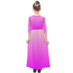 Kids  Quarter Sleeve Maxi Dress 