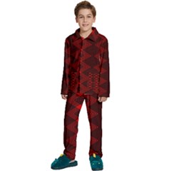 Kids  Long Sleeve Velvet Pajamas Set 