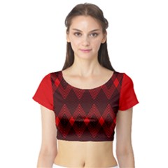 Short Sleeve Crop Top 