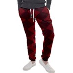 pattern rot schwarz Men s Jogger Sweatpants