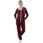 pattern rot schwarz Women s Tracksuit