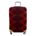 Rot Dunkel Luggage Cover (Small)