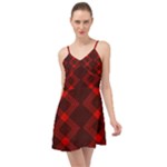 Rot Dunkel Summer Time Chiffon Dress