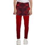 Rot Dunkel Kids  Skirted Pants