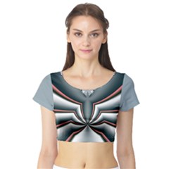 Short Sleeve Crop Top 