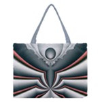 Fractal grau Medium Tote Bag