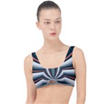 Fractal grau The Little Details Bikini Top