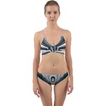 Altrosa fractal Wrap Around Bikini Set