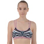 Altrosa fractal Line Them Up Sports Bra