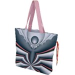 Altrosa fractal Drawstring Tote Bag