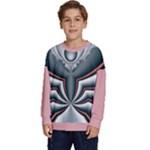 Altrosa fractal Kids  Crewneck Sweatshirt