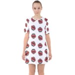 Muppets Animal pattern Sixties Short Sleeve Mini Dress