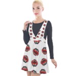 Muppets Animal pattern Plunge Pinafore Velour Dress