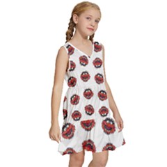 Kids  Sleeveless Tiered Mini Dress 