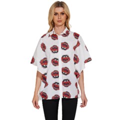 Women s Batwing Button Up Shirt 