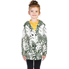 Kids  Double Breasted Button Coat 