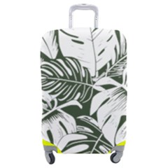 Abstract Art Tropical Leaves Luggage Cover (Medium) from ArtsNow.com