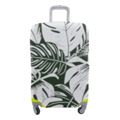 Abstract Art Tropical Leaves Luggage Cover (Small) from ArtsNow.com