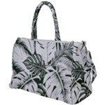 Abstract Art Tropical Leaves Duffel Travel Bag