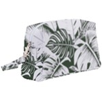 Abstract Art Tropical Leaves Wristlet Pouch Bag (Large)