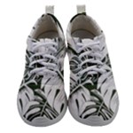 Abstract Art Tropical Leaves Women Athletic Shoes