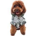 Abstract Art Tropical Leaves Dog Coat