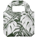 Abstract Art Tropical Leaves Foldable Grocery Recycle Bag