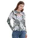 Women s Cut Out Long Sleeve T-Shirt 