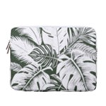 Abstract Art Tropical Leaves 13  Vertical Laptop Sleeve Case With Pocket