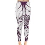 Abstract Art Tropical Leaves Everyday Leggings 