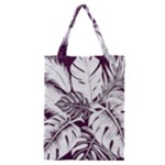 Abstract Art Tropical Leaves Classic Tote Bag