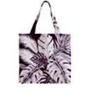 Zipper Grocery Tote Bag 