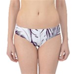 Abstract Art Tropical Leaves Hipster Bikini Bottoms