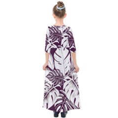 Kids  Quarter Sleeve Maxi Dress 