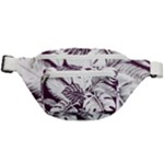 Abstract Art Tropical Leaves Fanny Pack