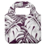 Abstract Art Tropical Leaves Premium Foldable Grocery Recycle Bag