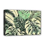 Abstract Art Tropical Leaves Deluxe Canvas 18  x 12  (Stretched)