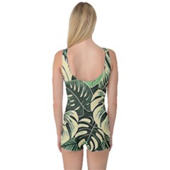 One Piece Boyleg Swimsuit 