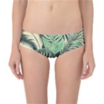 Abstract Art Tropical Leaves Classic Bikini Bottoms