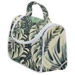 Abstract Art Tropical Leaves Satchel Handbag