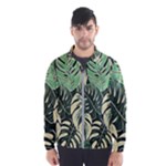 Abstract Art Tropical Leaves Men s Windbreaker